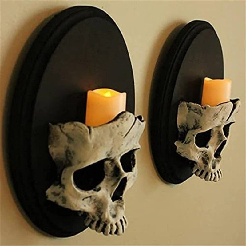 Wall Mount Halloween Skeleton